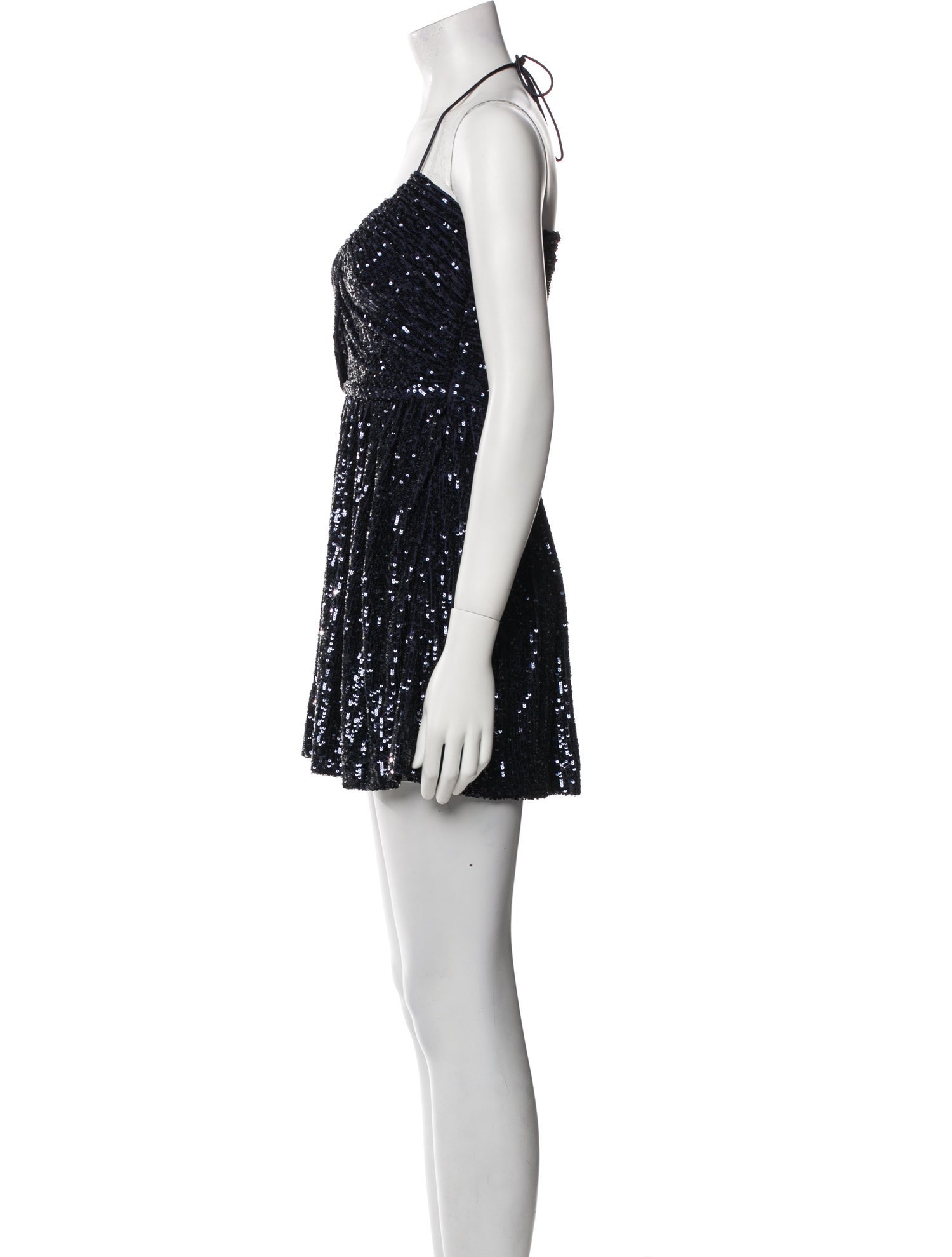 Saint Laurent Sequin Mini Dress